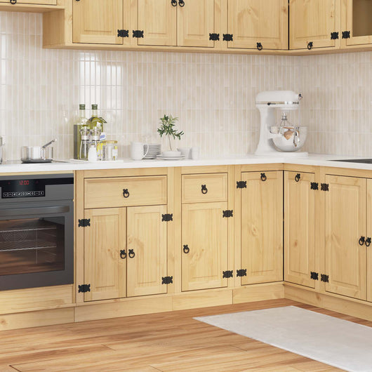 Armadietto con cassetto Miele 40 x 46 x 81,5 cm Pino massello 42007561