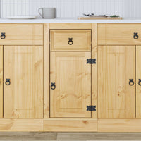 Armadietto con cassetto Miele 40 x 46 x 81,5 cm Pino massello 42007561