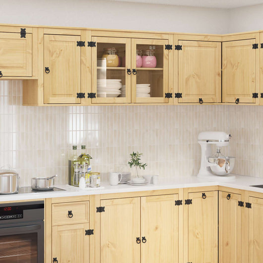 Armadietto con lo scaffale Miele 60 x 32 x 40 cm Pino massello 42007564