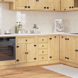 Armadietto con cassetto Miele 40 x 46 x 81,5 cm Pino massello 42007566