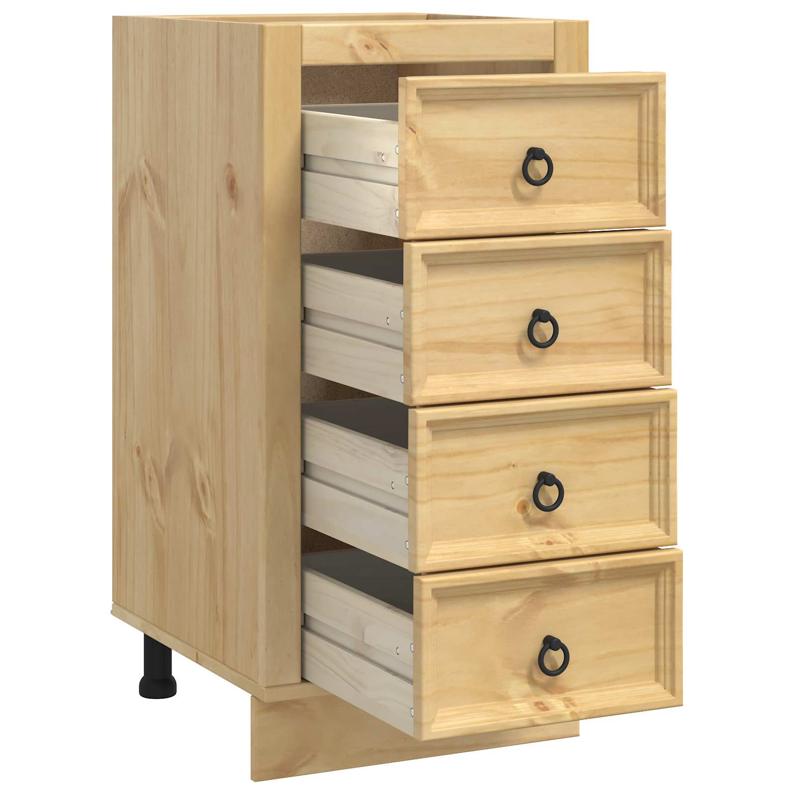 Armadietto con cassetto Miele 40 x 46 x 81,5 cm Pino massello 42007566