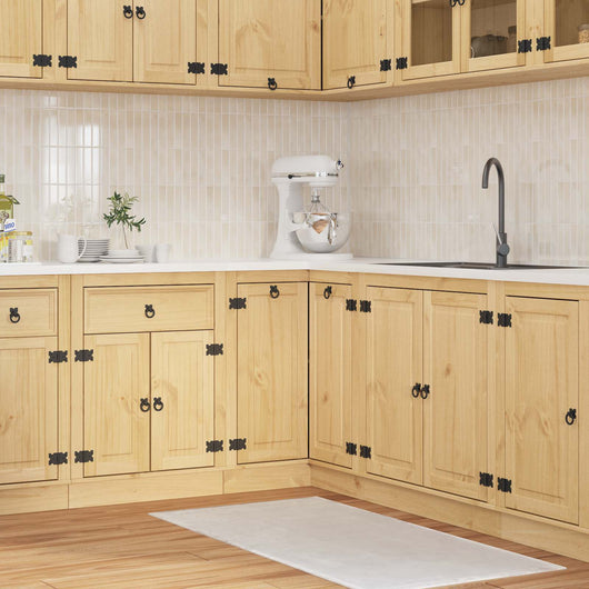 Armadietto con lo scaffale Miele 60 x 32 x 40 cm Pino massello 42007568