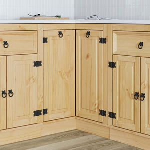 Armadietto con lo scaffale Miele 60 x 32 x 40 cm Pino massello 42007568