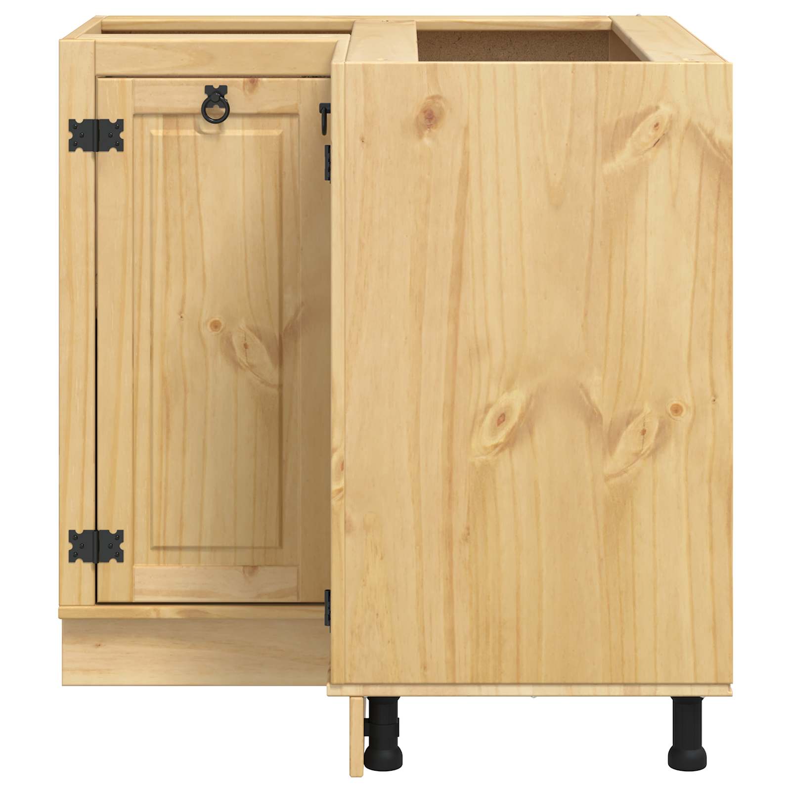 Armadietto con lo scaffale Miele 60 x 32 x 40 cm Pino massello 42007568