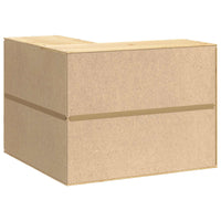 Armadietto con lo scaffale Miele 80 x 80 x 60 cm Pino massello 42007569