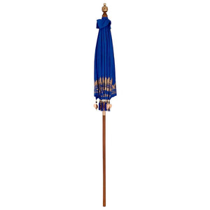 Parasol Balinese Blu (180-190) x 260 cm Cotone e legno massello 42006456
