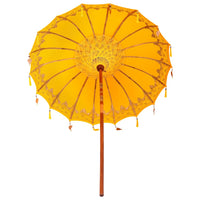 vidaXL Parasol Balinese Giallo (180-190) x 260 cm