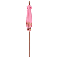 vidaXL Parasol Balinese Rosa (180-190) x 260 cm