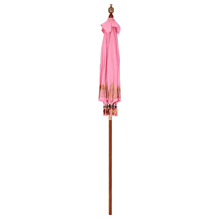vidaXL Parasol Balinese Rosa (180-190) x 260 cm