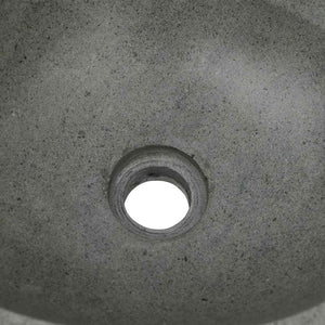 Lavabo Grigio chiaro (38-45) x (30-35) x 15 cm Pietra di Fiume 4103949