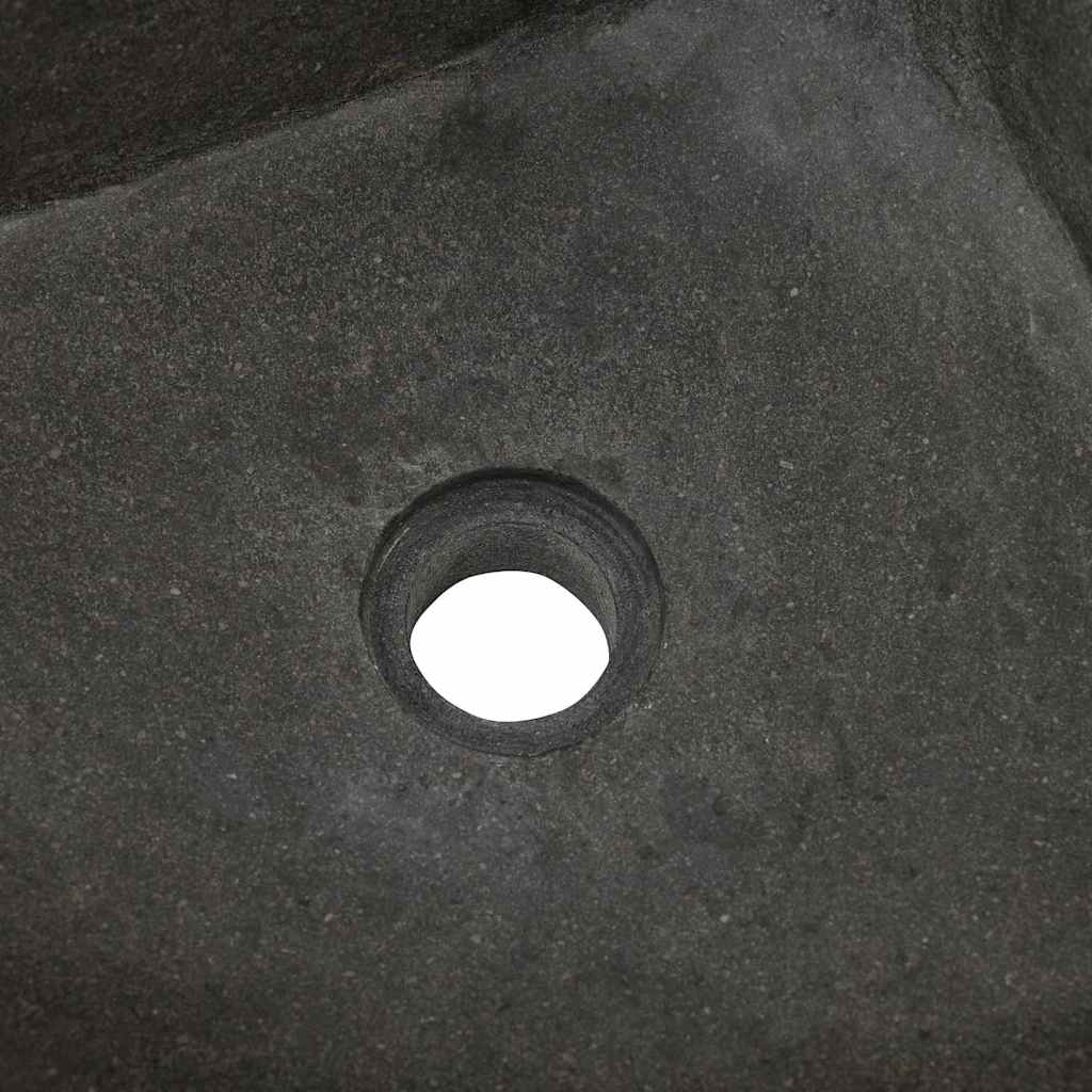 vidaXL Lavabo ad angolo sospeso Grigio (30-37) x (30-37) x 12 cm