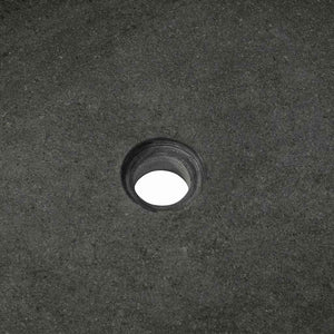 vidaXL Lavabo Grigio (55-65) x (40-50) x 6 cm Pietra di Fiume