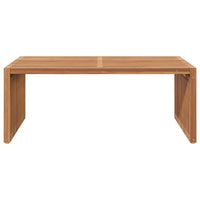 Tavolo Laterale da Giardino  90x49.7x36 cm Legno Massello Teak 42006355