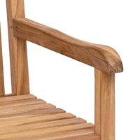 vidaXL Panchina da giardino Marrone 114 x 60 x 90 cm