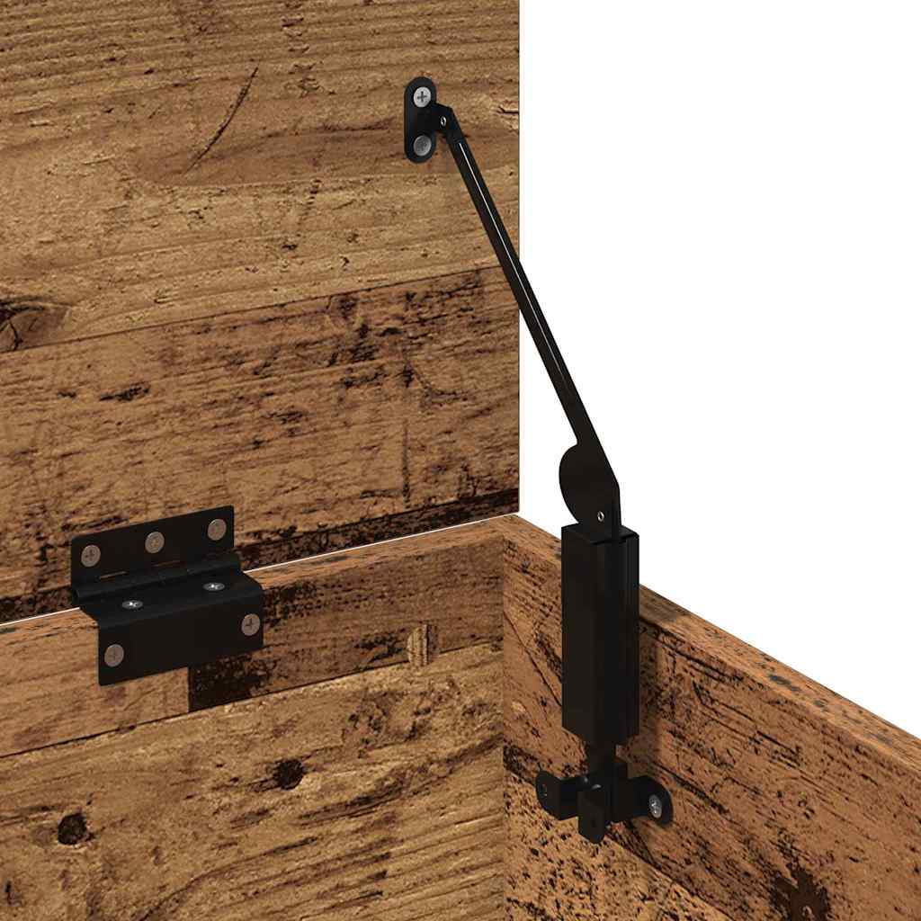 Scatola di Stoccaggio Legno vecchio 90 x 35 x 35 cm 868711