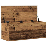 Scatola di Stoccaggio Legno vecchio 90 x 35 x 35 cm 868711