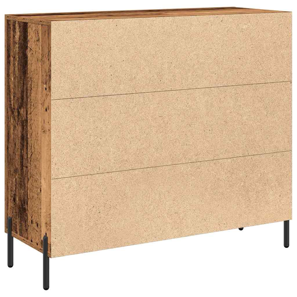 Credenza Legno vecchio 90 x 34 x 80 cm Legno multistrato 869079