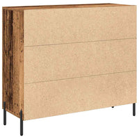 Credenza Legno vecchio 90 x 34 x 80 cm Legno multistrato 869079