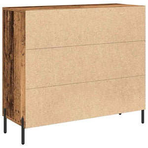 Credenza Legno vecchio 90 x 34 x 80 cm Legno multistrato 869079