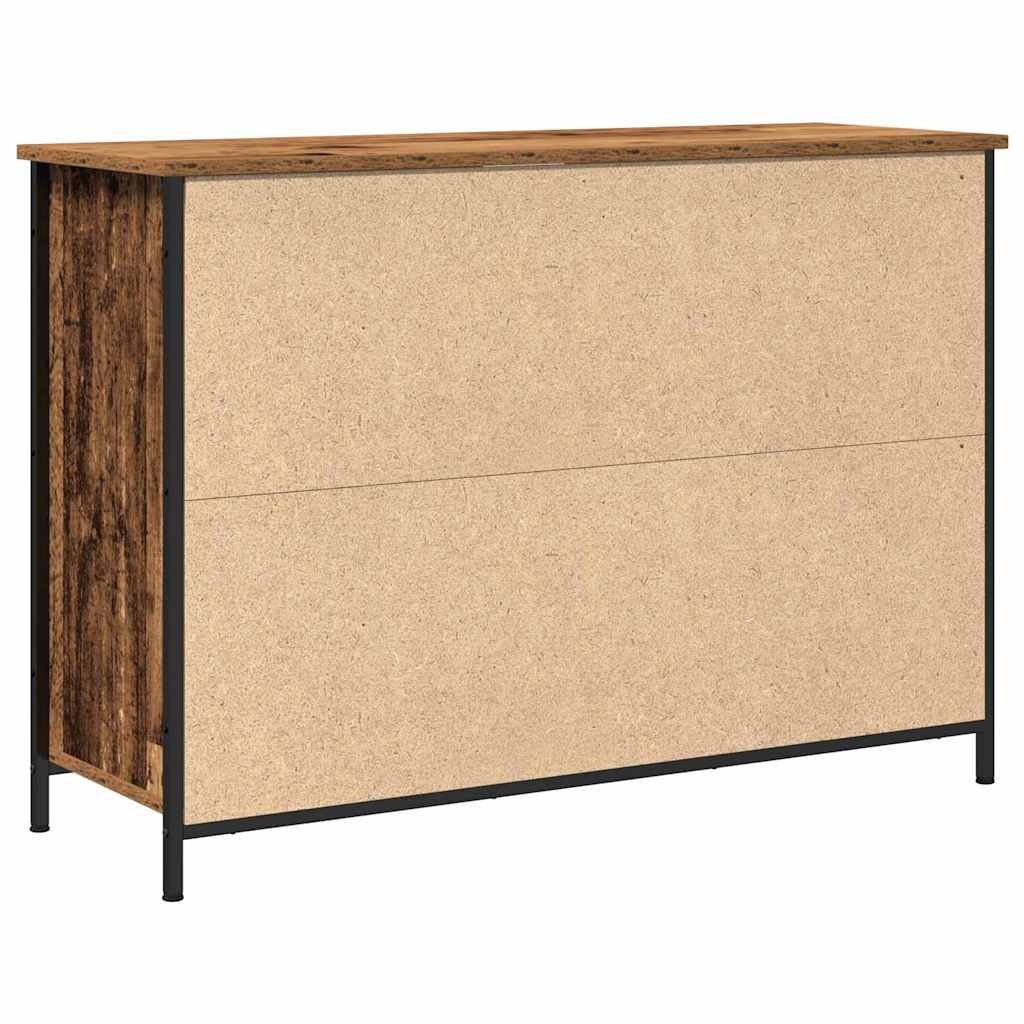 Credenza-Buffet-Armadio da cucina Legno vecchio 100 x 35 x 70 cm