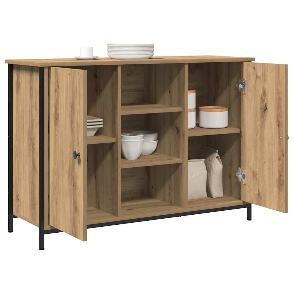 Credenza-Buffet-Armadio da cucina Rovere artigianale 100 x 35 x 70 cm