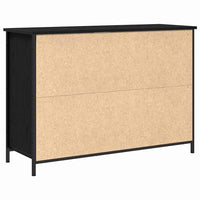 Credenza Rovere nero 100 x 35 x 70 cm Legno multistrato 869096