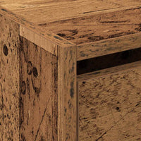 Armadio per Scarpe con porta Legno vecchio 60 x 21 x 57 cm 869099