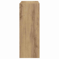 Armadio per Scarpe con porta rovere artigianale 60 x 21 x 57 cm 869100