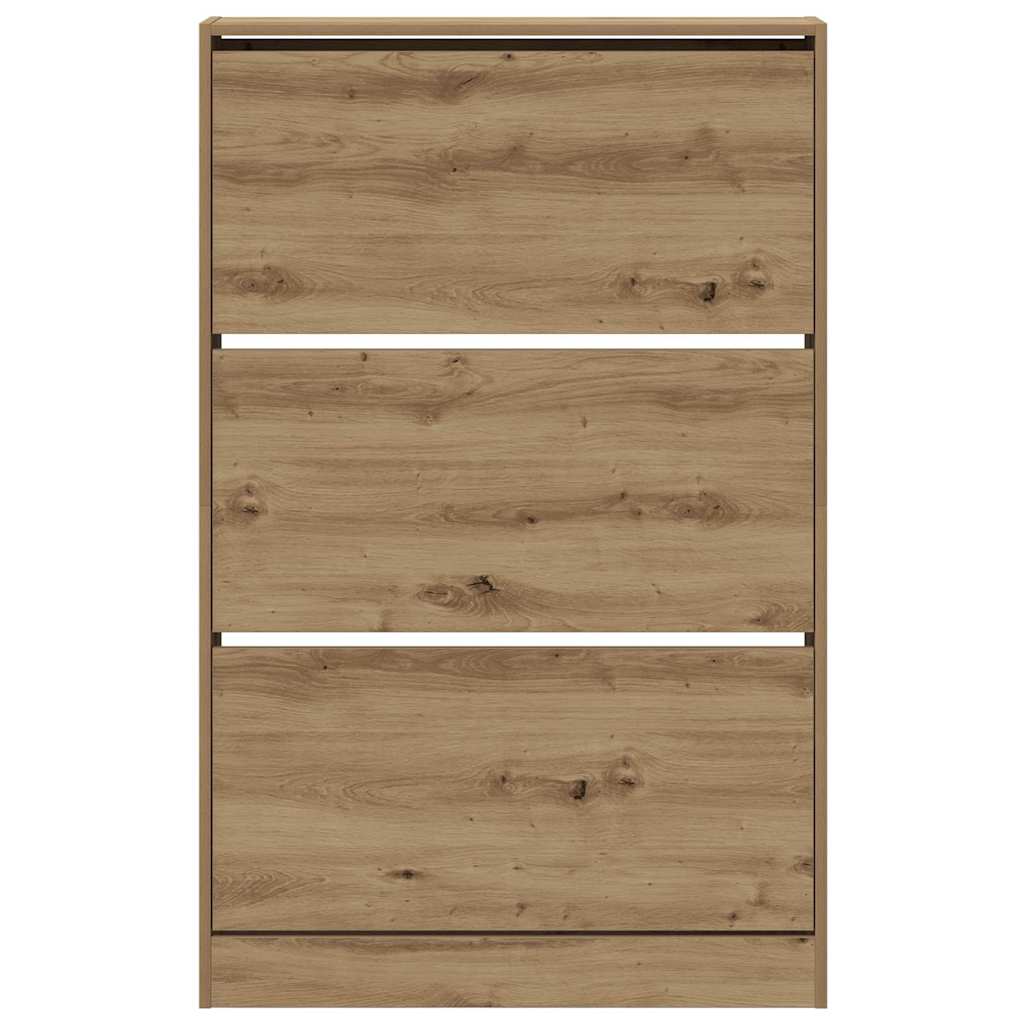 Armadio per Scarpe rovere artigianale 80 x 21 x 125.5 cm 869103