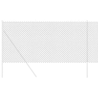 vidaXL Recinzione a rete metallica Grigio 10 x 1 m Acciaio