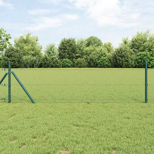 Recinzione Esagonale Verde 1.2 x 50 m Acciaio 42005426
