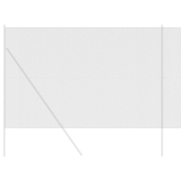 Recinzione Esagonale Grigio 1.6 x 10 m Acciaio 42005510