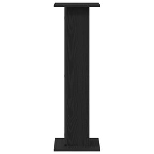 Supporto per piante 2 pcs Rovere Nero 30 x 30 x 95 cm 3345110