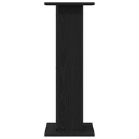 Supporto per piante 2 pcs Rovere nero 30 x 30 x 80 cm 3345111