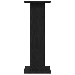 Supporto per piante 2 pcs Rovere nero 30 x 30 x 80 cm 3345111