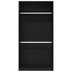 Guardaroba Rovere nero 100 x 50 x 200 cm Legno multistrato 3345115