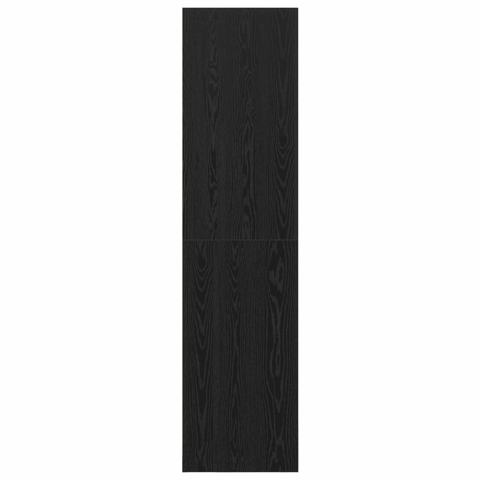 Guardaroba Rovere nero 100 x 50 x 200 cm Legno multistrato 3345115