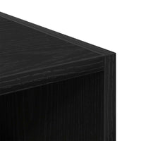 Guardaroba Rovere nero 30 x 50 x 200 cm Legno multistrato 3345117