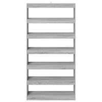 Armadio per Libri Grigio sonoma 100 x 30 x 198 cm 3345118