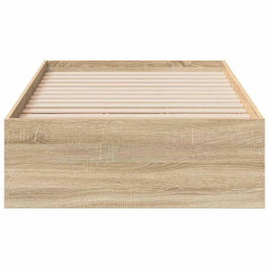 Struttura del letto Marrone 90 x 190 cm Legno multistrato 3345122