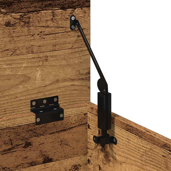 Scatola di Stoccaggio Legno vecchio 60 x 35 x 35 cm 868702