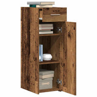 Credenza con Cassetto-Buffet-Armadio da cucina Legno vecchio 30 x 42,5 x 93 cm