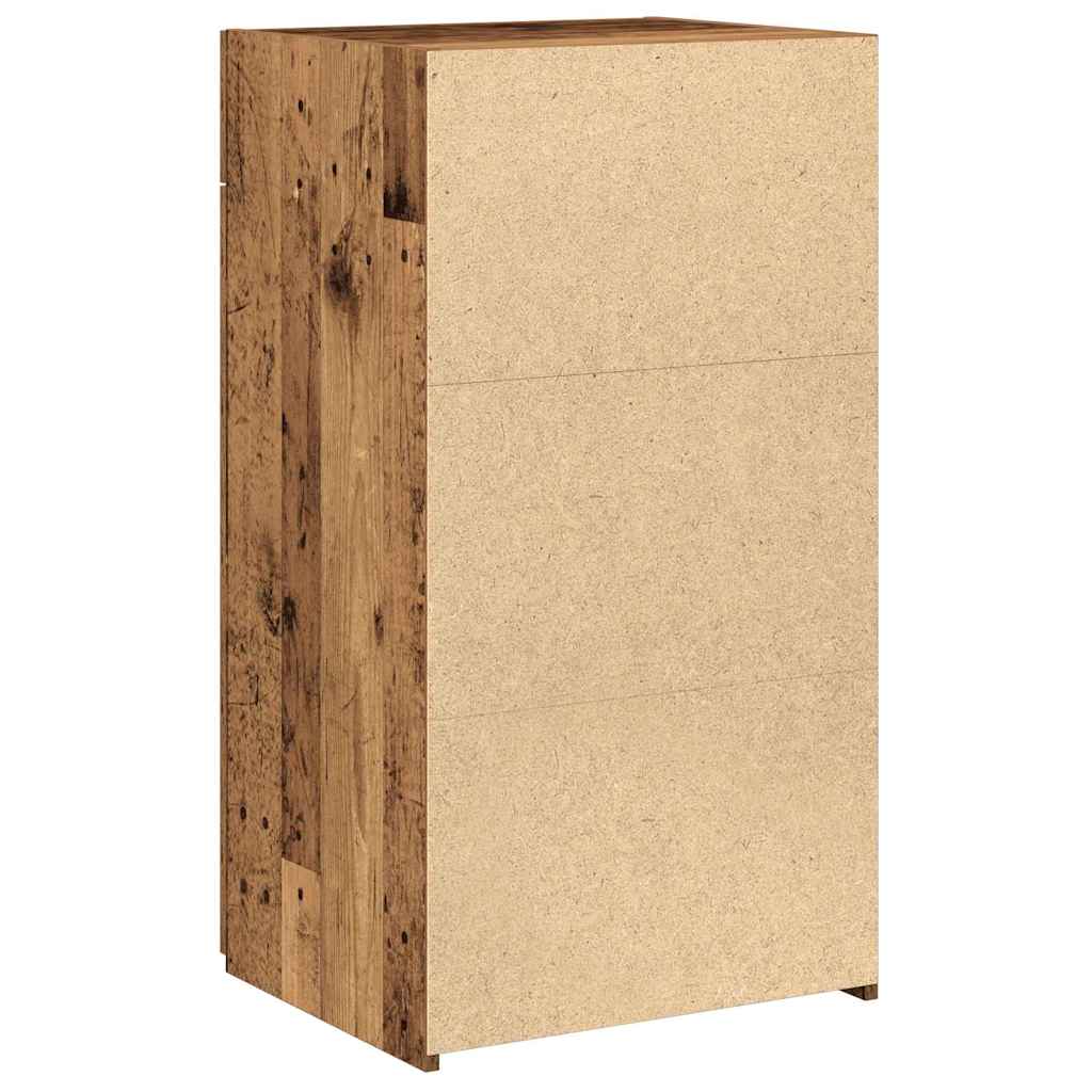 Credenza con Cassetto-Buffet-Armadio da cucina Legno vecchio 50 x 42,5 x 93 cm