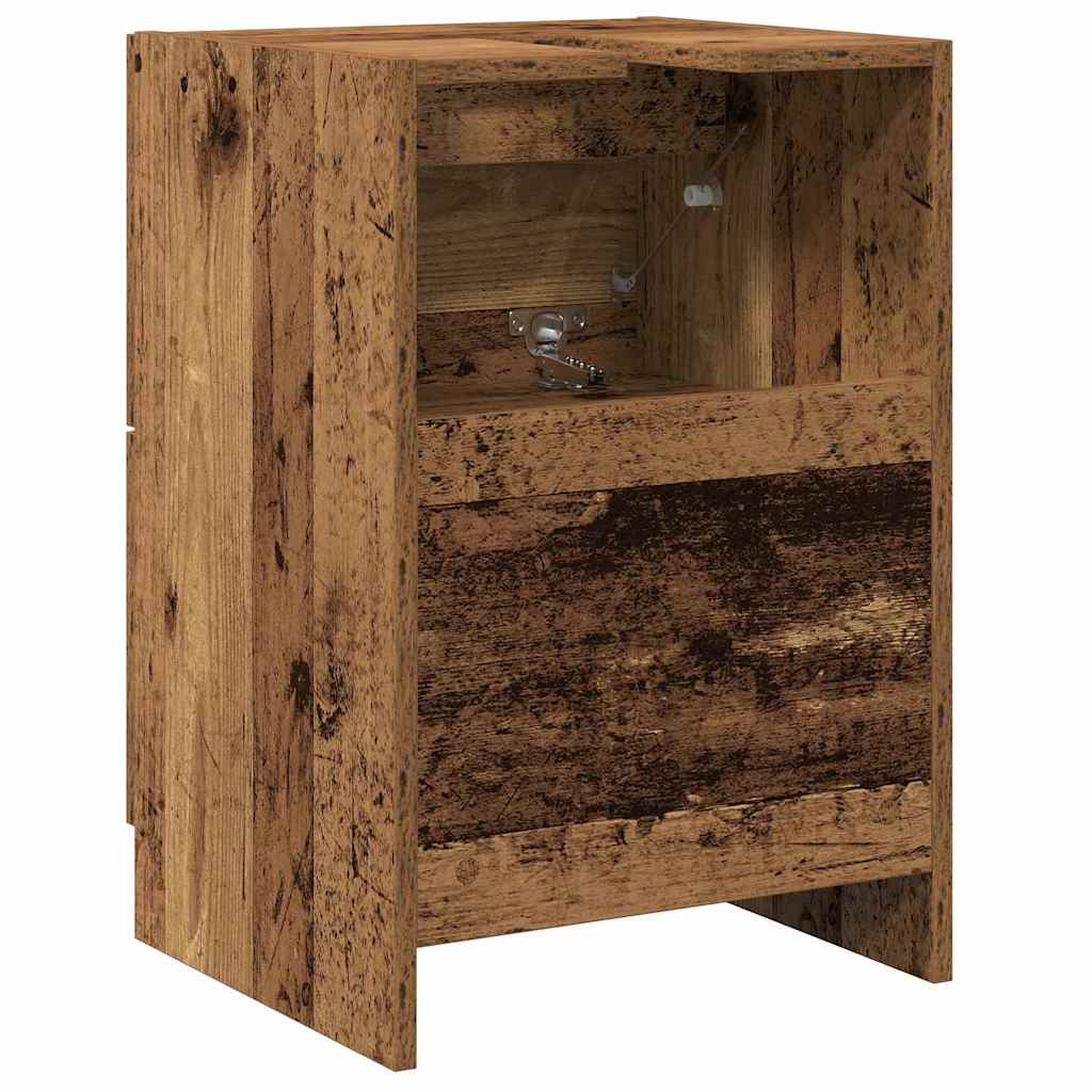Armadietto per Lavandino Legno Vecchio 40x37x59 cm Legno Ingegnerizzato 868812