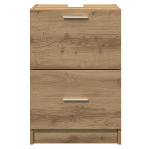Mobile Lavabo  Rovere Artigianale 40x37x59 cm Legno ingegnerizzato 868813