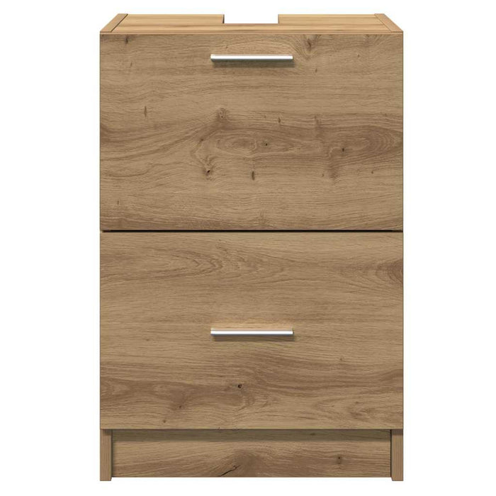Mobile Lavabo  Rovere Artigianale 40x37x59 cm Legno ingegnerizzato 868813