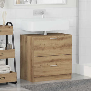 Mobile lavabo  Rovere artigianale 59x37x59 cm Legno ingegnerizzato 868822