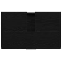 Mobile per Lavabo  Quercia Nera 59x37x59 cm Legno Ingegnerizzato 868823