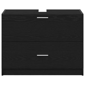 Mobile Lavabo Rovere Nero 78 x 37 x 59 cm Legno multistrato 868832