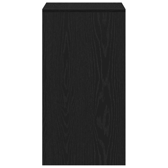 Tavolo da Trucco Rovere nero 60 x 40 x 75 cm Legno multistrato 868872